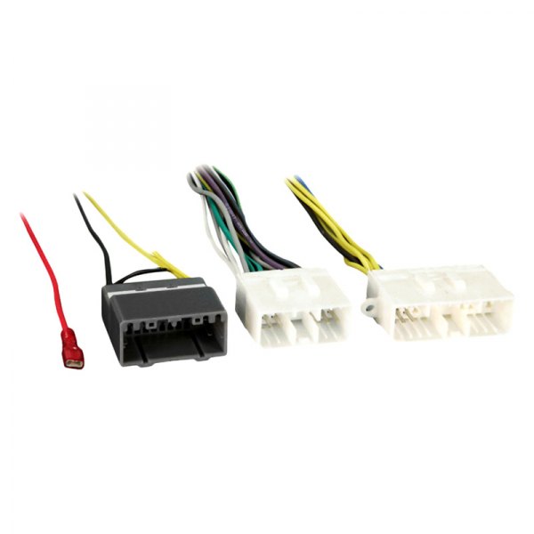 Metra® - Aftermarket Radio Wiring Harness with OEM Plug and Amplifier Bypass