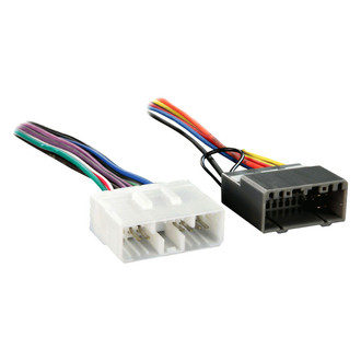 Metra® - Aftermarket Radio Wiring Harness with OEM Plug and Amplifier Bypass
