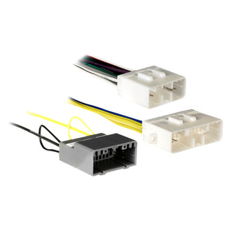 Metra® - Aftermarket Radio Wiring Harness with OEM Plug and Amplifier Bypass