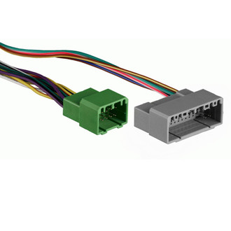 Metra® - Aftermarket Radio Wiring Harness with OEM Plug and Amplifier Bypass