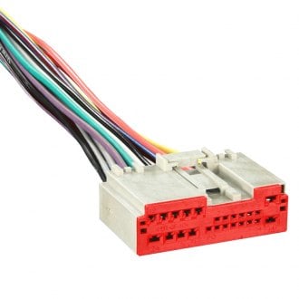 Metra® - Factory Replacement Wiring Harness with OEM Radio Plug and Plug for Charger and Auxliary