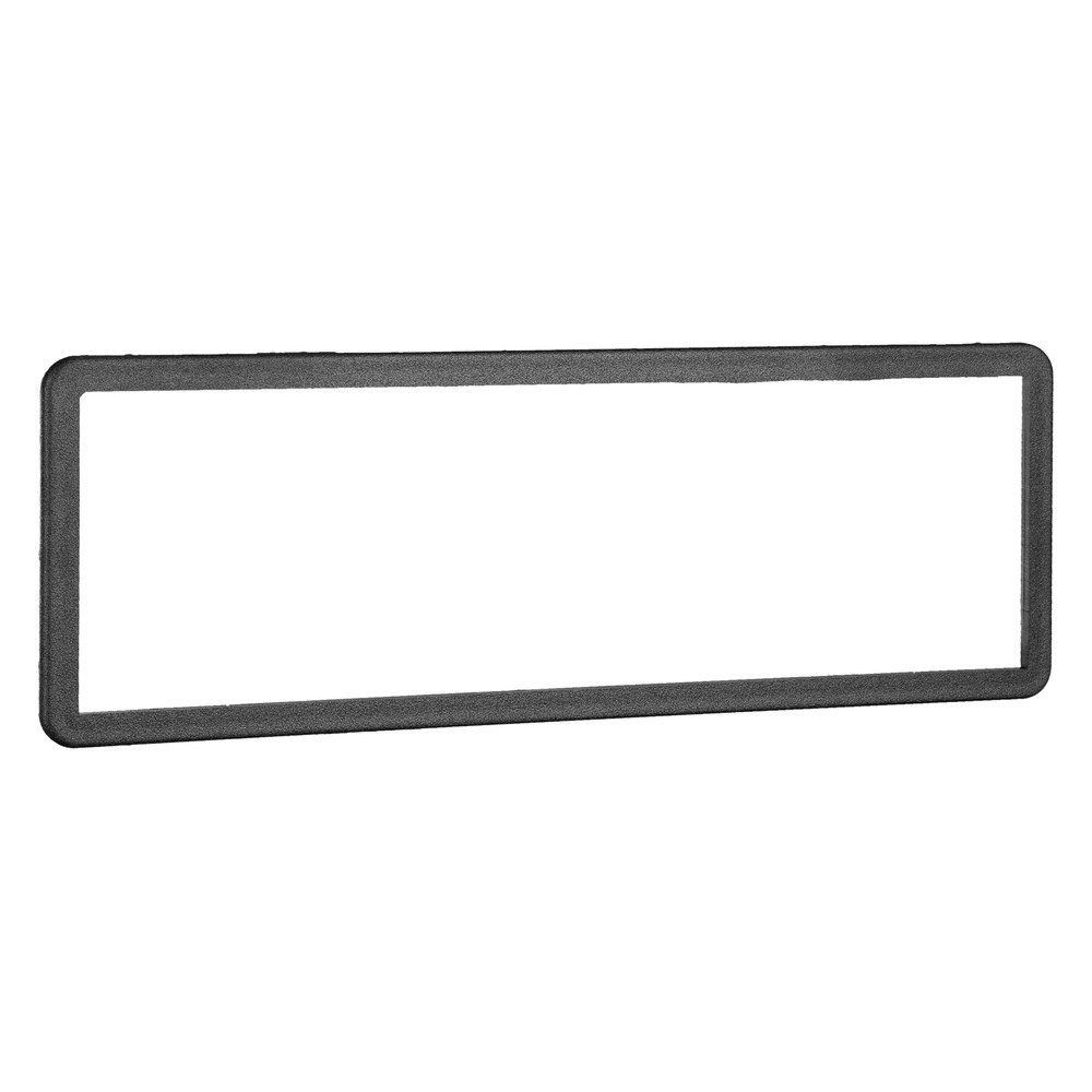 Metra® 89300250 Single DIN 1/4" Black ABS Plastic Trim Ring