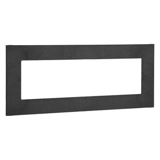 Metra® - Single DIN 1/2" Black Metal Trim Ring