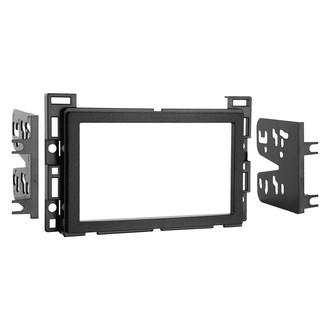 Metra® - Double DIN Matte Black Stereo Dash Kit
