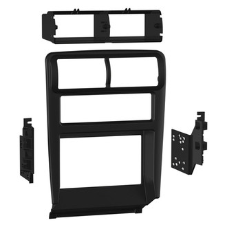 Metra® - Double DIN Matte Black Stereo Dash Kit