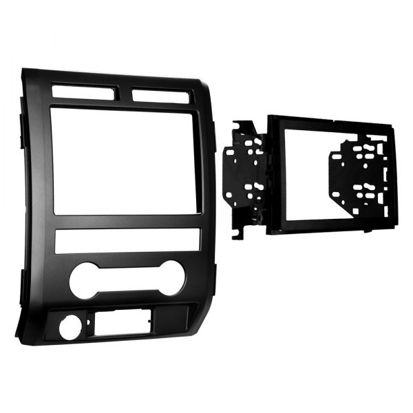 Metra® - Double DIN Matte Black Stereo Dash Kit with Driver Info Switches