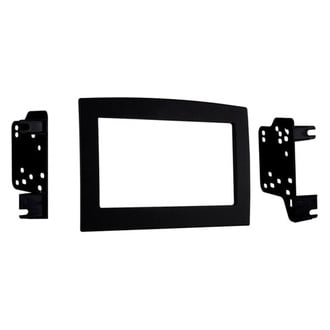 Metra® - Double DIN Matte Black Stereo Dash Kit