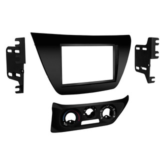 Metra® - Double DIN Matte Black Stereo Dash Kit