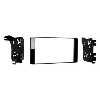 Metra® - Double DIN Gloss Charcoal Stereo Dash Kit