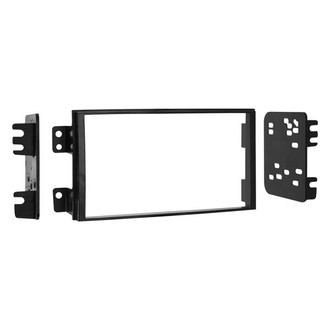 Metra® - Double DIN Matte Black Stereo Dash Kit