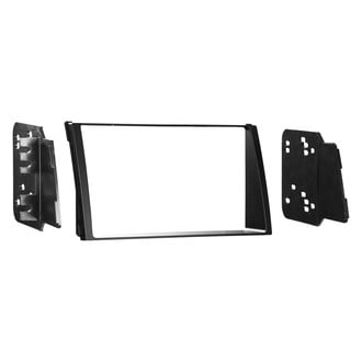 Metra® - Double DIN Matte Black Stereo Dash Kit
