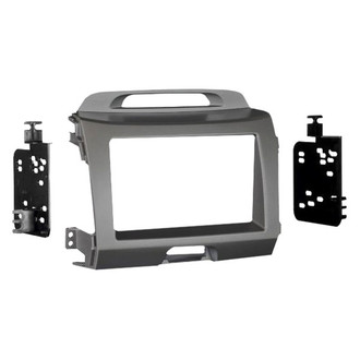 Metra® - Double DIN Gray Stereo Dash Kit