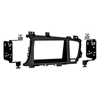 Metra® - Double DIN Matte Black Stereo Dash Kit