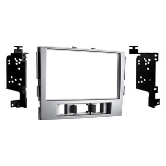 Metra® - Double DIN Silver Stereo Dash Kit