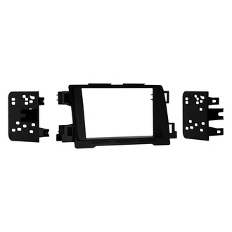 Metra® - Double DIN Matte Black Stereo Dash Kit