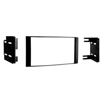 Metra® - Double DIN Matte Black Stereo Dash Kit