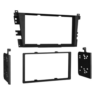 Metra® - Double DIN Matte Black Stereo Dash Kit