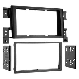 Metra® - Double DIN Matte Black Stereo Dash Kit