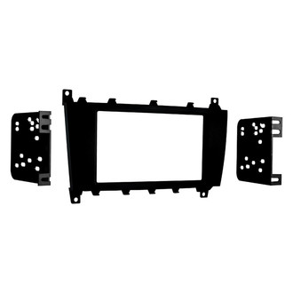 Metra® - Double DIN Matte Black Stereo Dash Kit