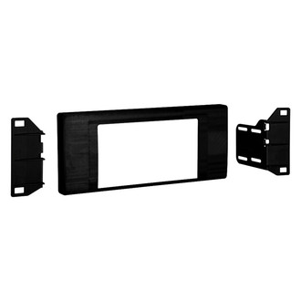 Metra® - Double DIN Matte Black Stereo Dash Kit
