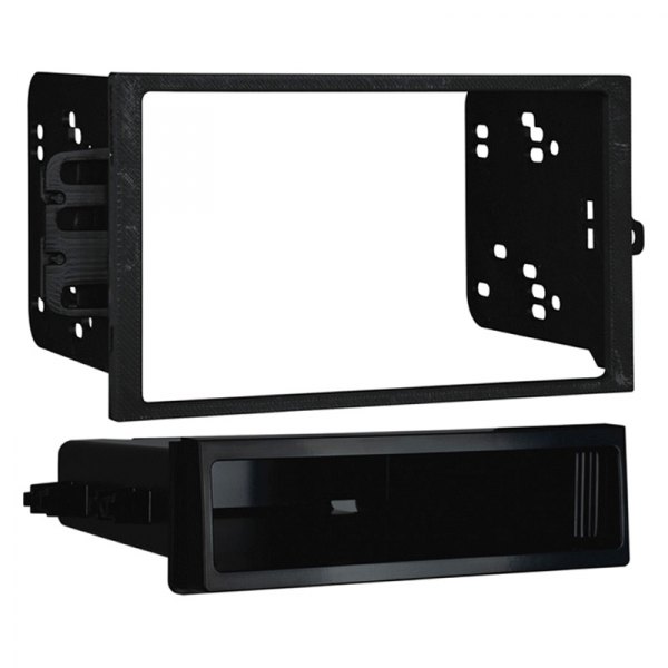 Metra® - Single DIN Black Stereo Dash Kit with Equalizer Slot