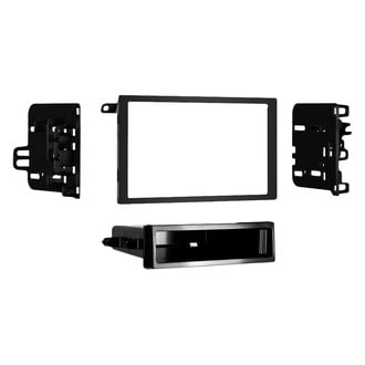Metra® - Double DIN Black Stereo Dash Kit with Optional Storage Pocket