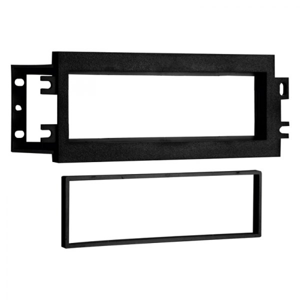 Metra® - Single DIN Black Stereo Dash Kit with Spacer