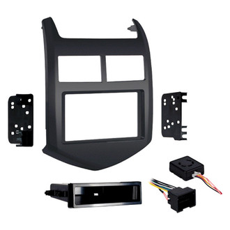 Metra® - Double DIN Gray Stereo Dash Kit
