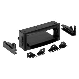 Metra® - Single DIN Black Stereo Dash Kit with Storage Pocket