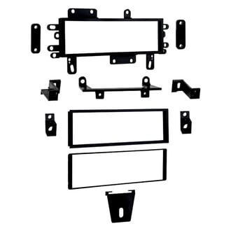 Metra® - Single DIN Black Stereo Dash Kit with Storage Pocket