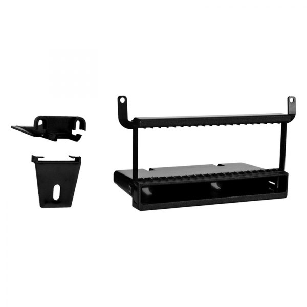 Metra® - Single DIN Black Stereo Dash Kit with Recessed DIN