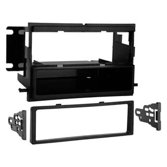 Metra® - Single DIN Black Stereo Dash Kit with Trim Plate
