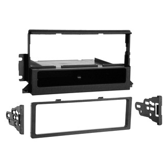 Metra® - Single DIN Black Stereo Dash Kit with Storage Pocket