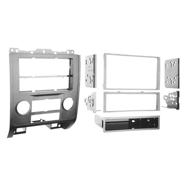 Metra® - Double DIN Silver Stereo Dash Kit