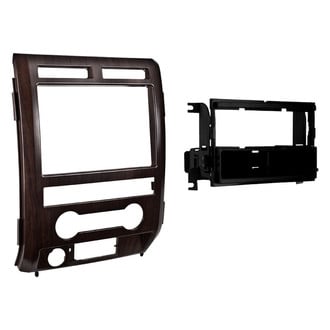 Metra® - Double DIN Ash Satin Stereo Dash Kit with Optional Storage Pocket