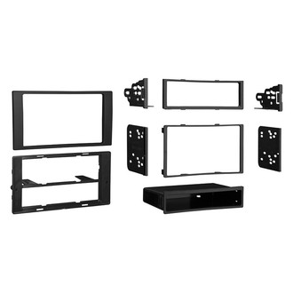 Metra® - Double DIN Matte Black Stereo Dash Kit