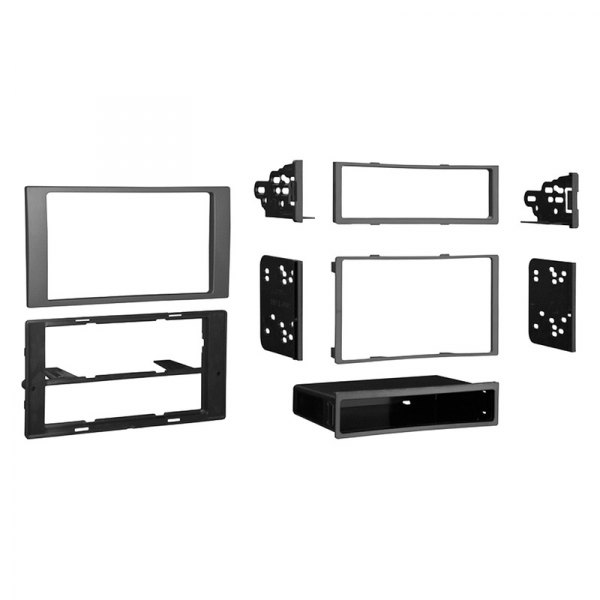 Metra® - Double DIN Charcoal Stereo Dash Kit