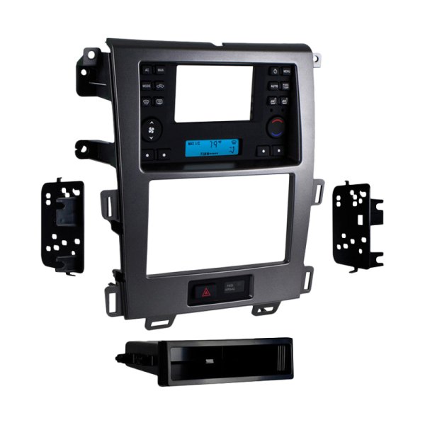 Metra® - Double DIN Charcoal Stereo Dash Kit