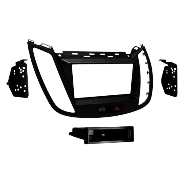 Metra® - Double DIN Matte Black Stereo Dash Kit