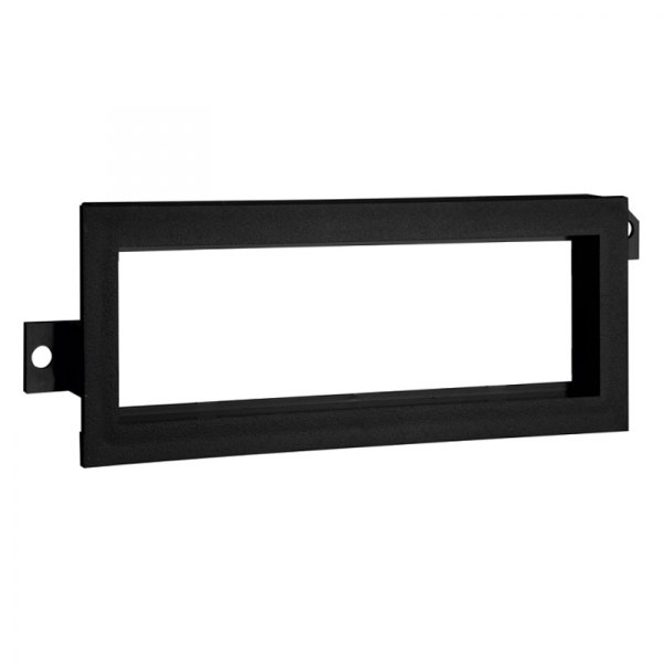 Metra® - Single DIN Black Stereo Dash Kit with Radio Housing and Spacer