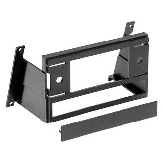 Metra® - Single DIN Black Stereo Dash Kit with Equalizer Dummy Plate