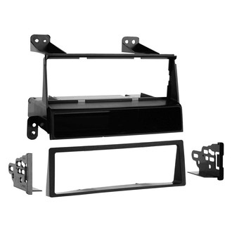 Metra® - Single DIN Black Stereo Dash Kit with Storage Pocket