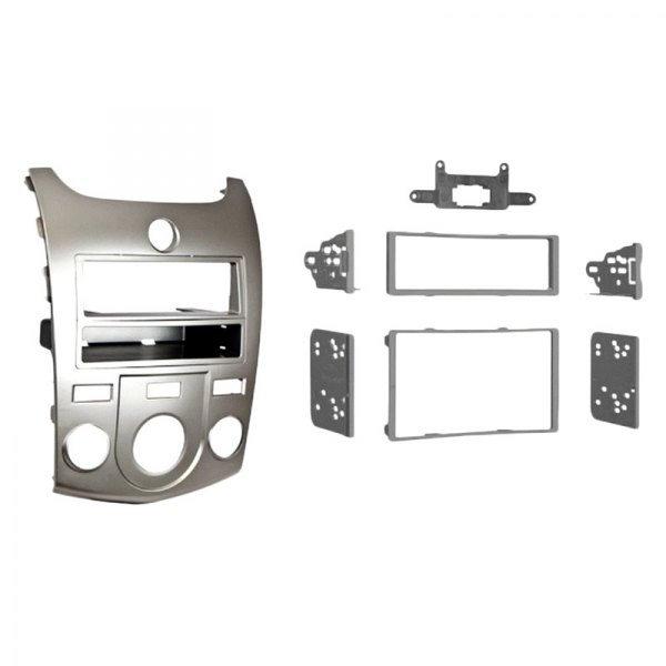 Metra® - Double DIN Silver Stereo Dash Kit