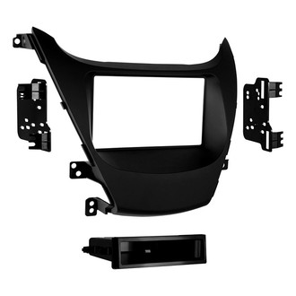 Metra® - Double DIN Black Stereo Dash Kit with Optional Storage Pocket