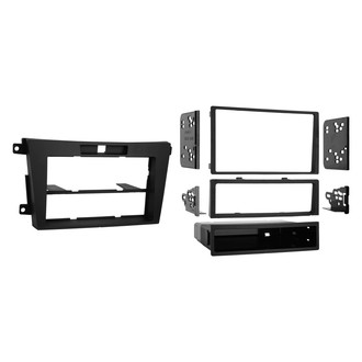 Metra® - Double DIN Matte Black Stereo Dash Kit