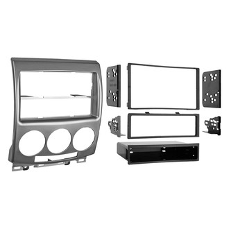 Metra® - Double DIN Silver Stereo Dash Kit