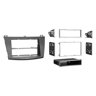 Metra® - Double DIN Matte Black Stereo Dash Kit