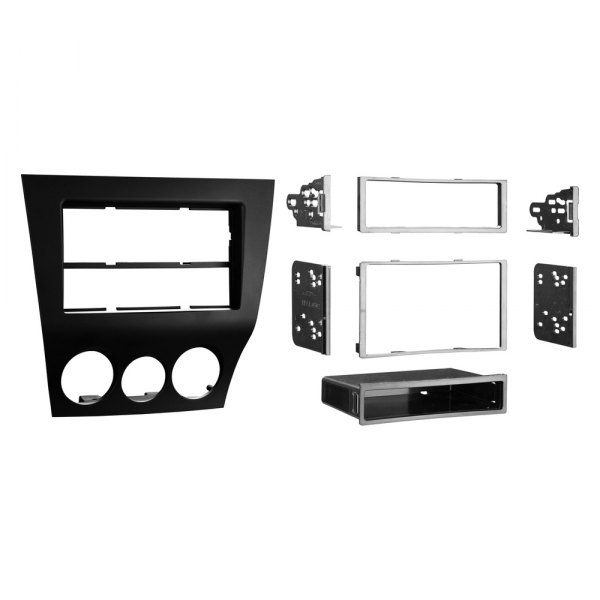 Metra® - Double DIN Matte Black Stereo Dash Kit