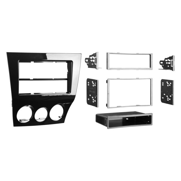 Metra® - Double DIN Gloss Black Stereo Dash Kit