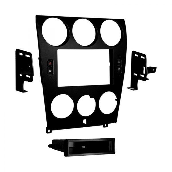 Metra® - Double DIN Charcoal Black Stereo Dash Kit